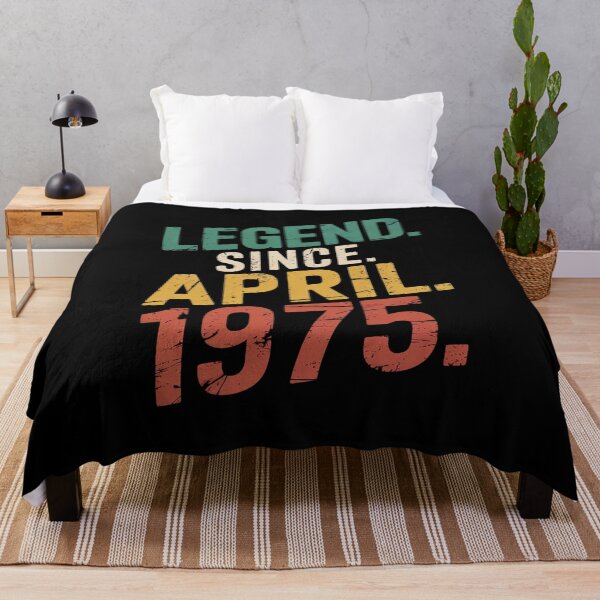 Item preview, 50 Year Old Legend Since April 1975 50th Birthday Men designed and sold by RoyTill0Art.