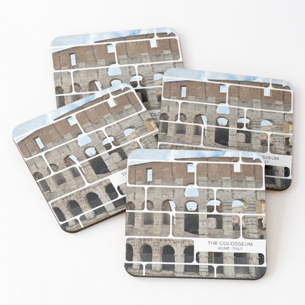 Item preview, The Colosseum in Rome, Italy designed with a brick wall layout designed and sold by CHASAcreative.