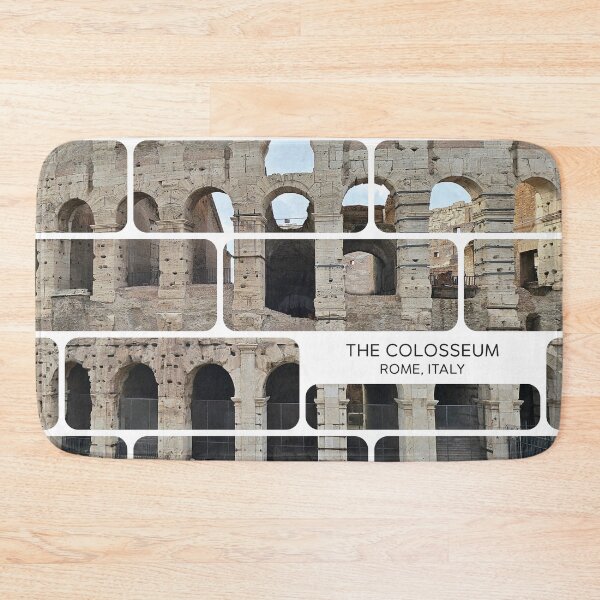 Item preview, The Colosseum in Rome, Italy designed with a brick wall layout designed and sold by CHASAcreative.