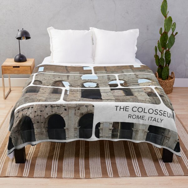 Item preview, The Colosseum in Rome, Italy designed with a brick wall layout designed and sold by CHASAcreative.