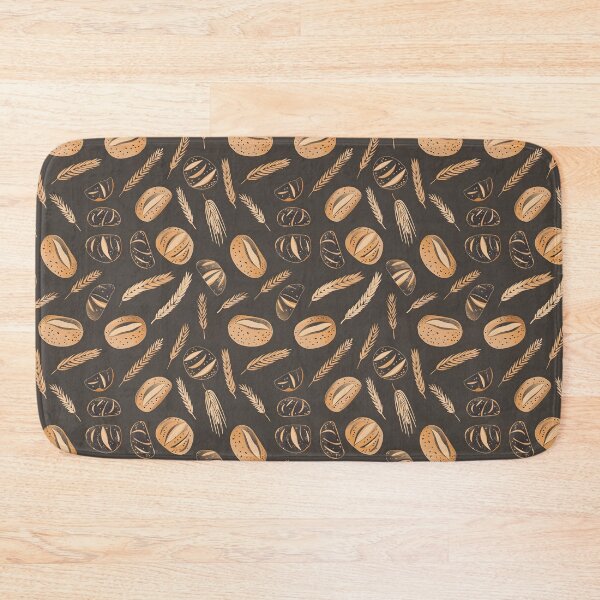 Item preview, Sourdough Bread Seamless Pattern designed and sold by palaco210.