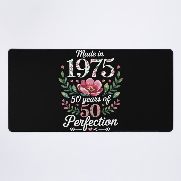 Item preview, 50 Year Old Made In 1975 Floral 50th Birthday Women designed and sold by RoyTill0Art.