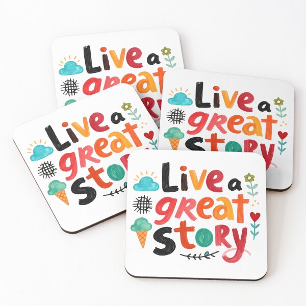 Item preview, Live A Great Story Create Moments Worth Remembering designed and sold by HumansStuck12.