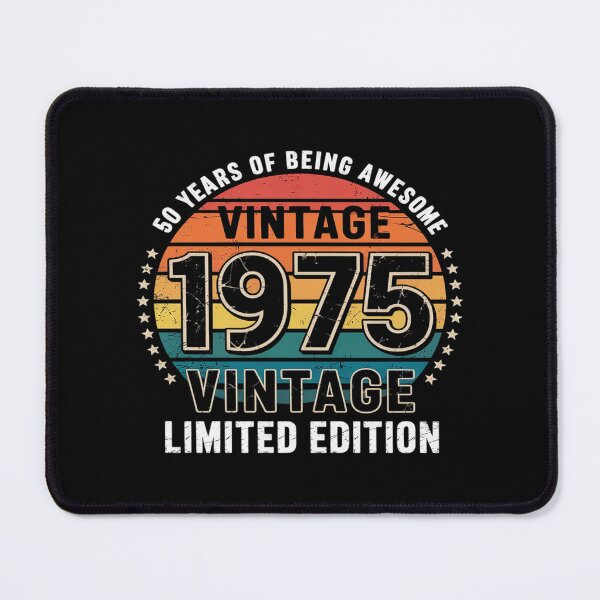Item preview, 50 Years Old 1975 Vintage 50th Birthday Men Women designed and sold by RoyTill0Art.