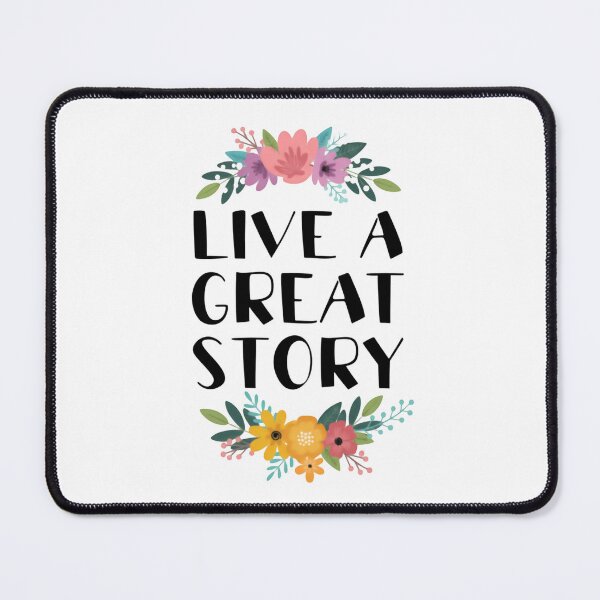 Item preview, Live A Great Story Chase Meaning Over Comfort designed and sold by HumansStuck12.