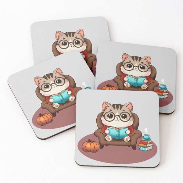 Item preview, Reader cat designed and sold by RavenAMarie .