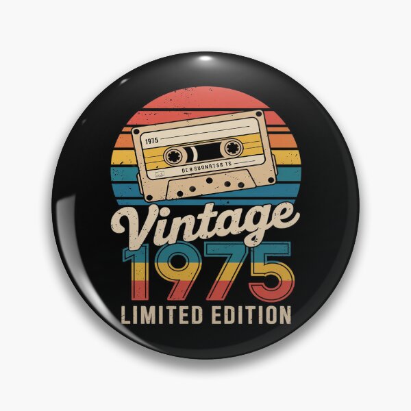 Item preview, 50 Years Old Vintage Born In 1975 50th Birthday designed and sold by RoyTill0Art.