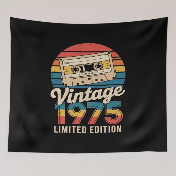 Item preview, 50 Years Old Vintage Born In 1975 50th Birthday designed and sold by RoyTill0Art.