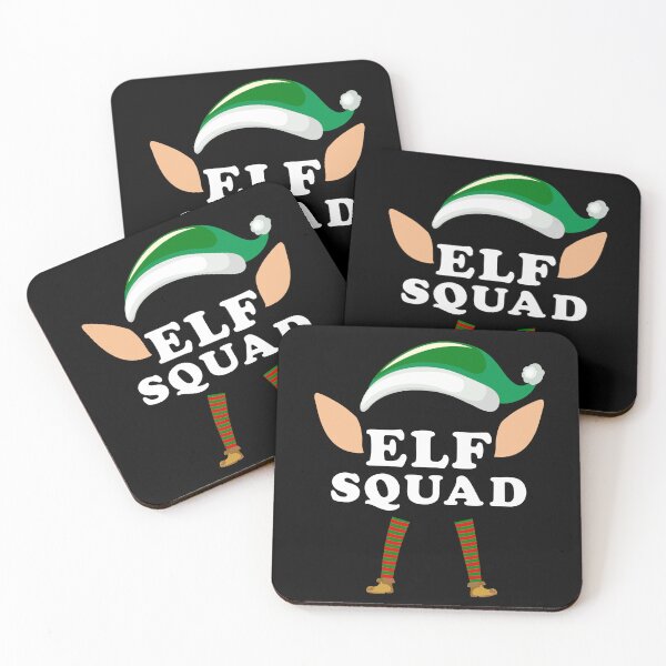 Item preview, Elf Squad – Funny Christmas Elf Group T-Shirt | Holiday Squad Tee designed and sold by PixelPlush.