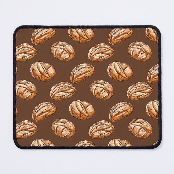 Item preview, Sourdough Bread Seamless Pattern designed and sold by palaco210.