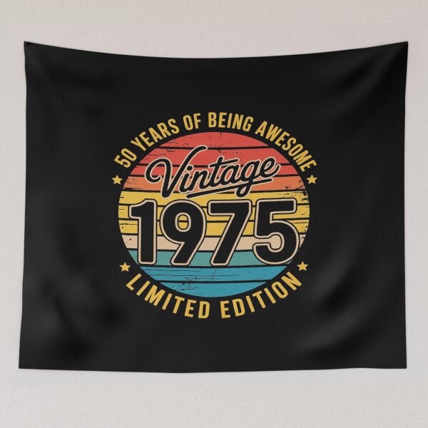Item preview, 50th Birthday Decorations For Men 1975 Gag 50 Year  designed and sold by RoyTill0Art.