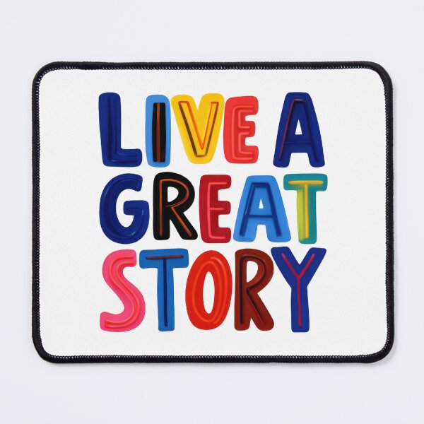 Item preview, Live A Great Story Where Growth Never Stops designed and sold by HumansStuck12.