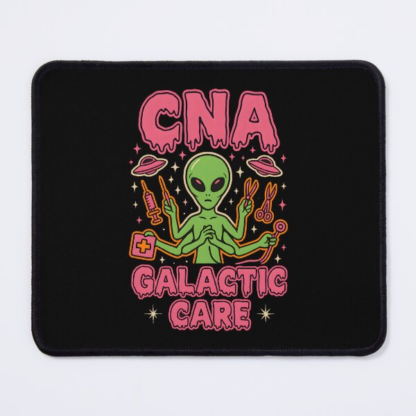 Item preview, Cuidado Galáctico de la CNA – Diseño de Halloween de la CNA Alien designed and sold by ClinicalHubs.