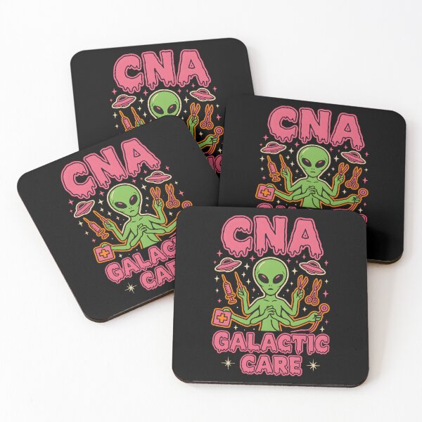 Item preview, CNA Galactic Care – Alien CNA Halloween Design designed and sold by ClinicalHubs.