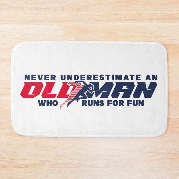 Item preview, Never Underestimate an Old Man Who Runs for Fun - Funny Running designed and sold by LounisArt.