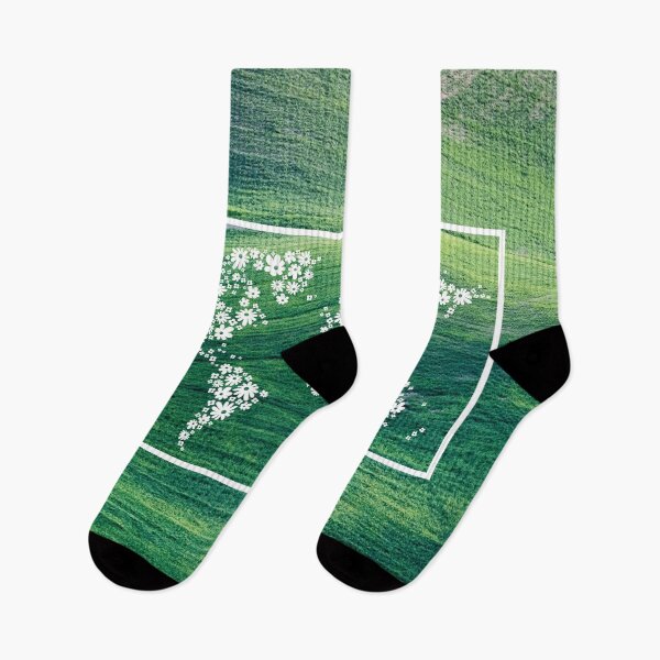 Item preview, Grassy Hills with illustration of the world map made with flowers designed and sold by CHASAcreative.