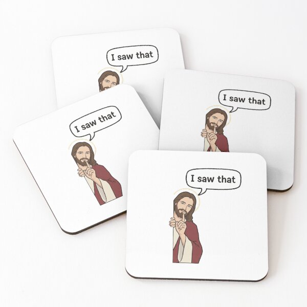 Item preview, Jesus I saw That (Meme) designed and sold by Megh Trivedi.
