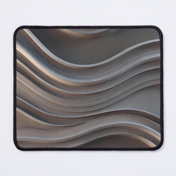 Item preview, Monochrome Wavy Abstract Texture (image size 7840x11680) designed and sold by Digital-Davinci.