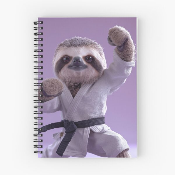 Item preview, Karate Sloth in Power Pose designed and sold by Hakubiya.
