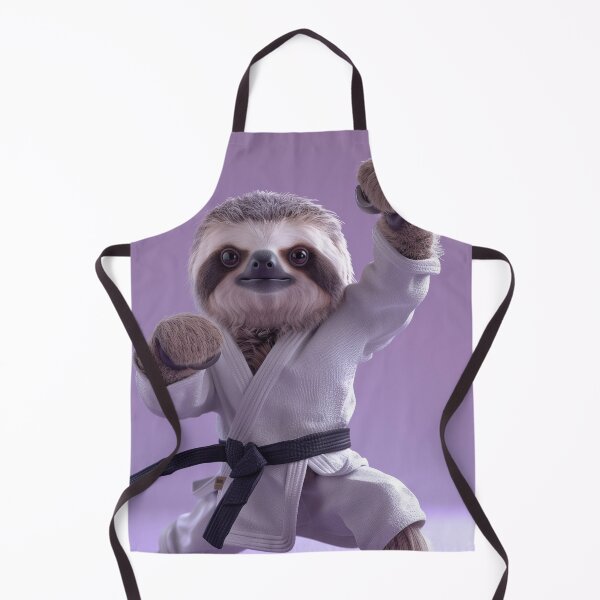 Item preview, Karate Sloth in Power Pose designed and sold by Hakubiya.