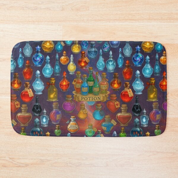 Item preview, Fantasy Potion Collection – Seamless Alchemy Pattern designed and sold by AlcheArtsStudio.