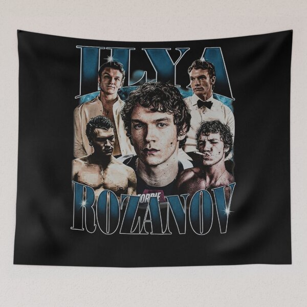 Item preview, Ilya Rozanov Heated Rivalry Vintage Bootleg Hockey Romance Art designed and sold by maitivi.