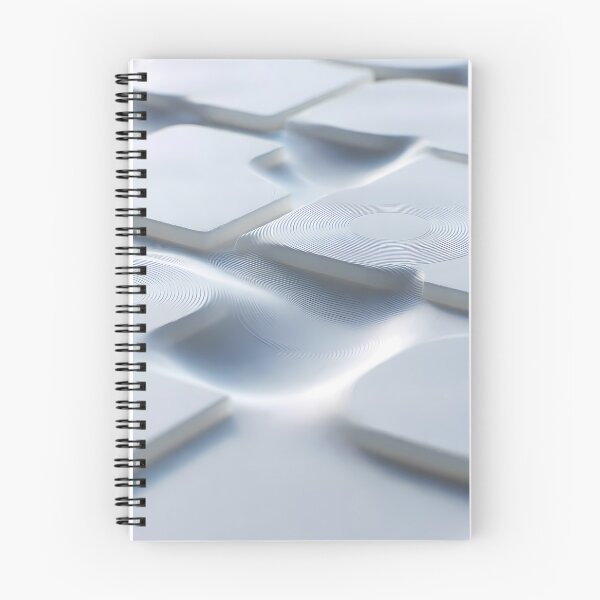 Item preview, Monochrome Wavy Abstract Texture (image size 7840x11680) designed and sold by Digital-Davinci.