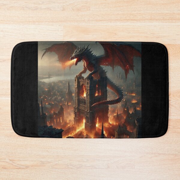 Item preview, Tower Dragon designed and sold by GalleryBrisArt.