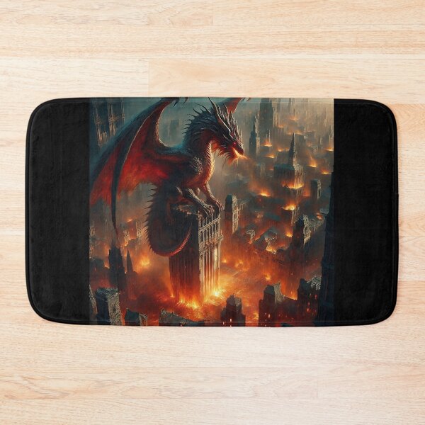 Item preview, Tower Dragon designed and sold by GalleryBrisArt.