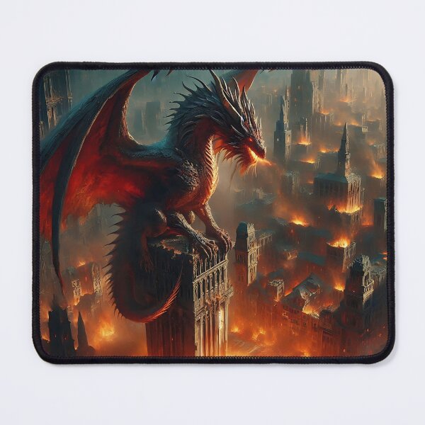 Item preview, Tower Dragon designed and sold by GalleryBrisArt.