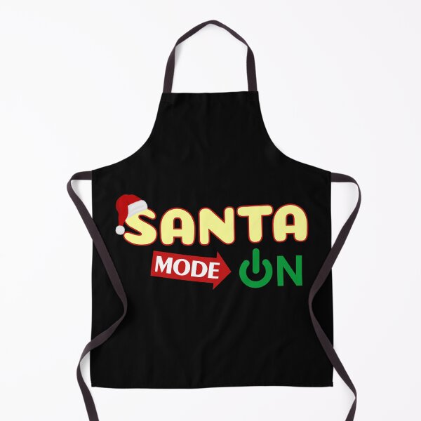 Item preview, Santa Mode On – Funny Christmas Power Button Design designed and sold by PixelPlush.