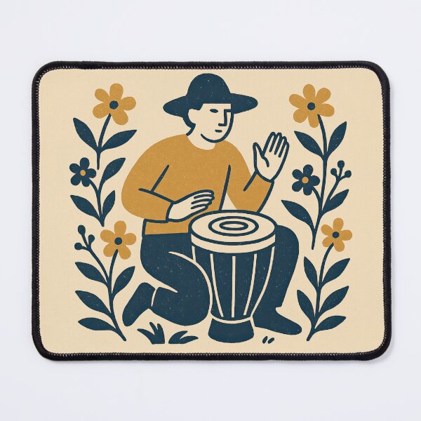 Item preview, Drumbeat Echoes Through Meadows designed and sold by EdvvinStudios.