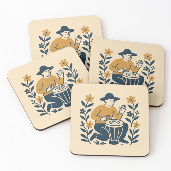 Item preview, Drumbeat Echoes Through Meadows designed and sold by EdvvinStudios.