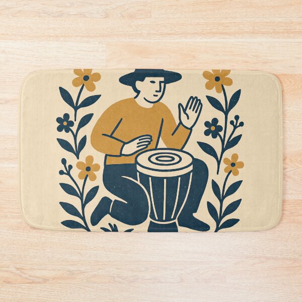 Item preview, Drumbeat Echoes Through Meadows designed and sold by EdvvinStudios.