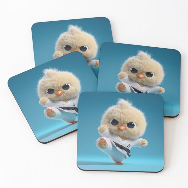 Item preview, Fierce Karate Chick in Action Pose designed and sold by Hakubiya.