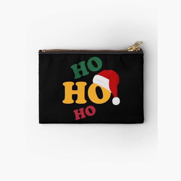 Item preview, Ho Ho Ho Santa Hat - Festive Christmas Typography designed and sold by PixelPlush.