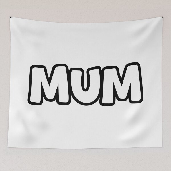 Item preview, Mum, Outline Bold designed and sold by Memes N Lore .