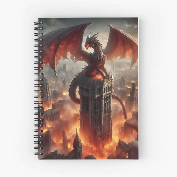 Item preview, Tower Dragon designed and sold by GalleryBrisArt.