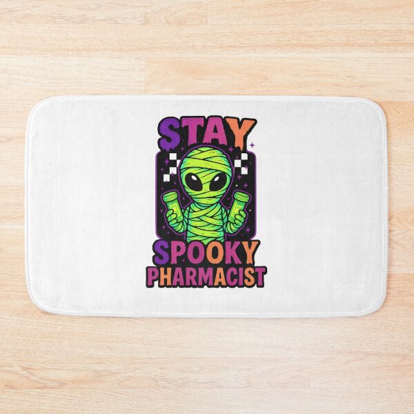 Item preview, Stay Spooky Pharmacist – Alien Mummy Pharmacy Halloween Design designed and sold by ClinicalHubs.