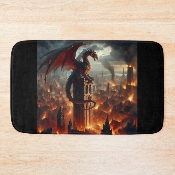 Item preview, Tower Dragon designed and sold by GalleryBrisArt.