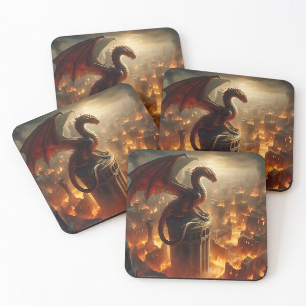 Item preview, Tower Dragon designed and sold by GalleryBrisArt.