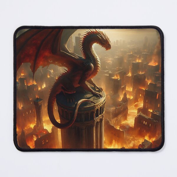 Item preview, Tower Dragon designed and sold by GalleryBrisArt.