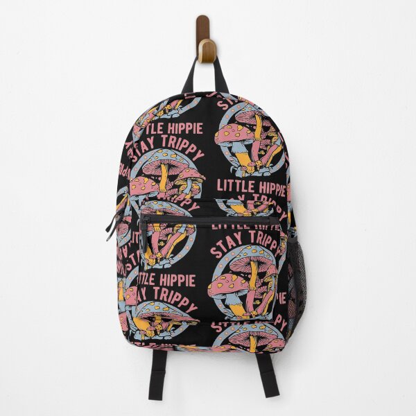 Item preview, Stay Trippy Little Hippie Retro Mushrooms designed and sold by limnosalafij.