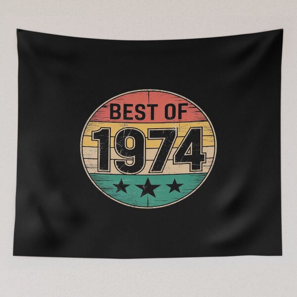 Item preview, Best Of 1974 51st Birthday For Men Women 51 Year Old designed and sold by RoyTill0Art.
