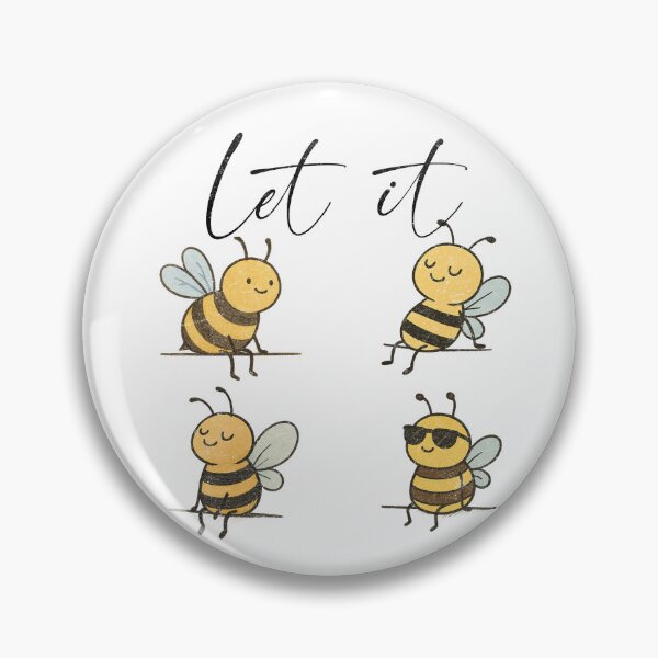 Item preview, Let It Bee designed and sold by Nacho Average Designs.