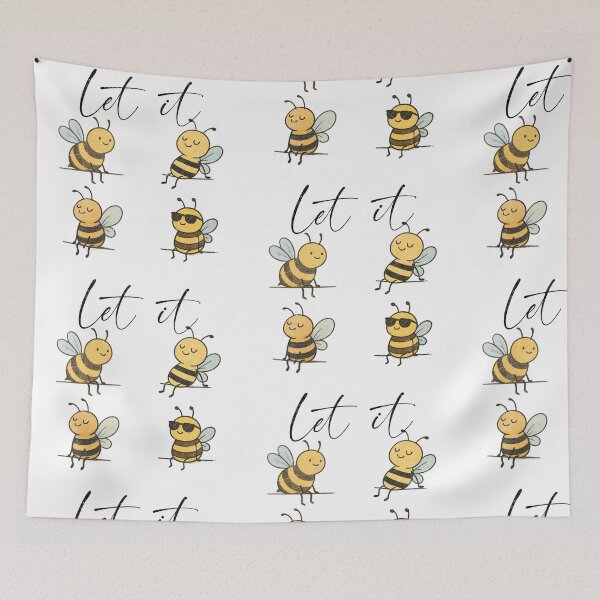 Item preview, Let It Bee designed and sold by Nacho Average Designs.