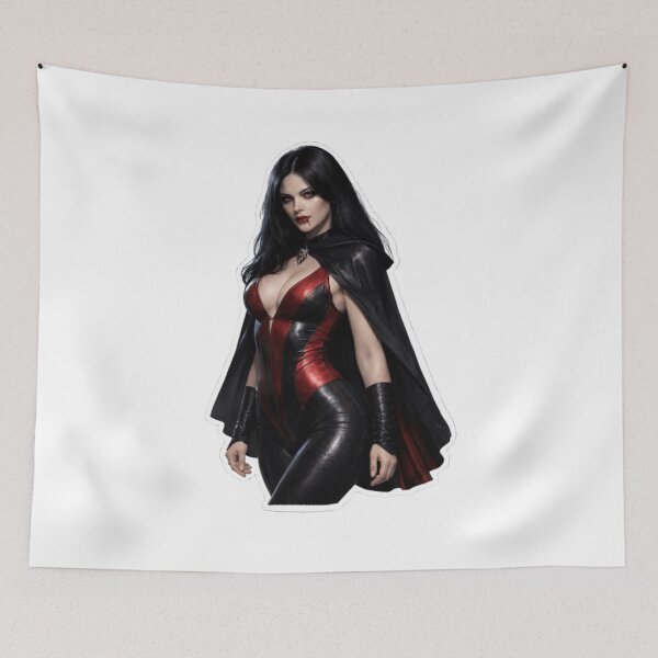 Item preview, Gothic Vampire Queen – Dark Fantasy Costume Design designed and sold by JonathanP514.