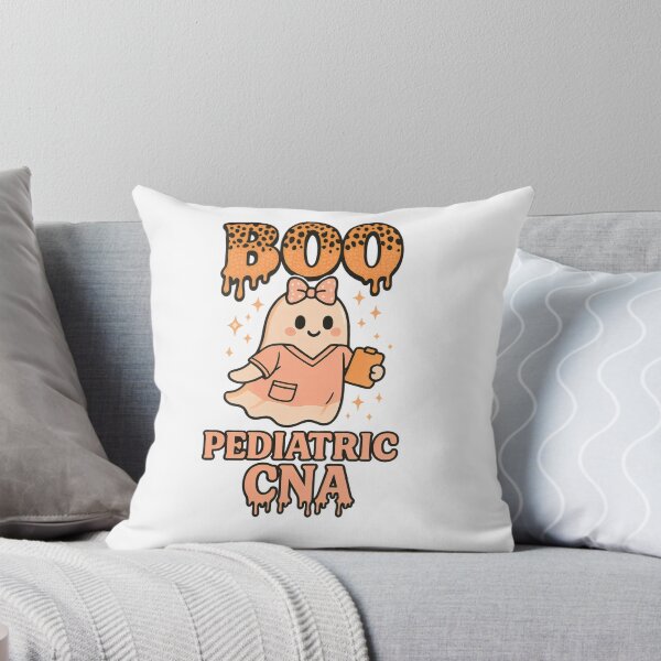 Item preview, Boo Pediatric CNA – Cute Ghost Nursing Halloween Design designed and sold by ClinicalHubs.