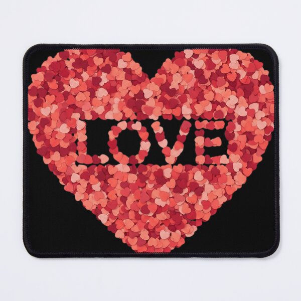 Item preview, Hidden LOVE Confetti Heart – Valentine Black T-Shirt designed and sold by loccotown168.