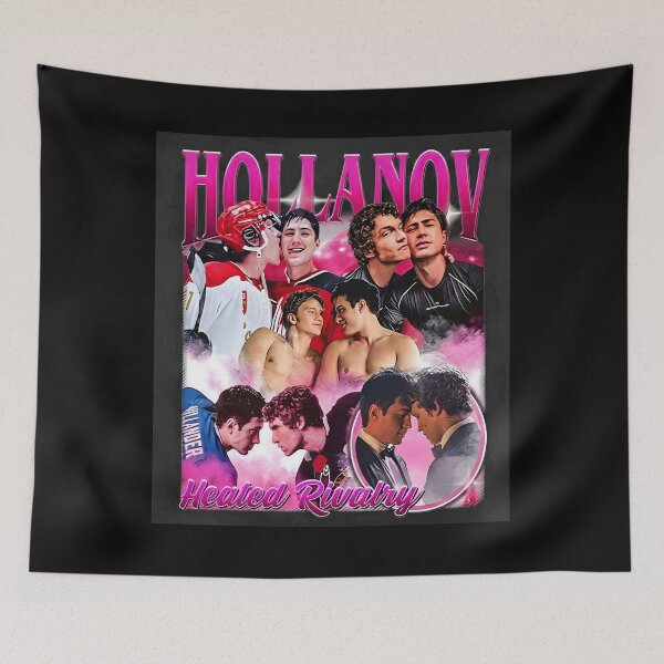 Item preview, Hollanov Heated Rivalry Hockey Romance Vintage Art designed and sold by maitivi.